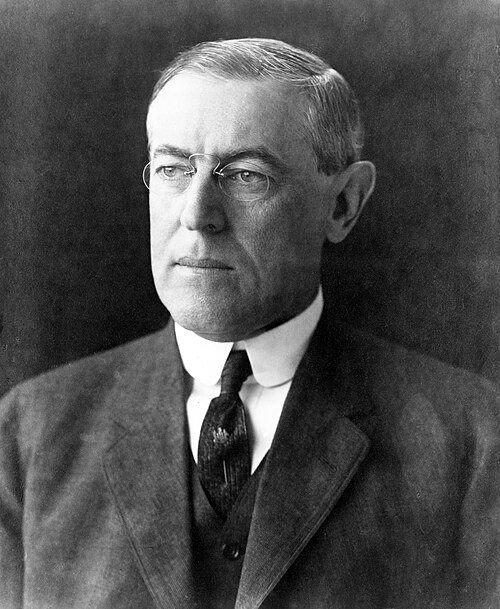 Portrait of Woodrow Wilson