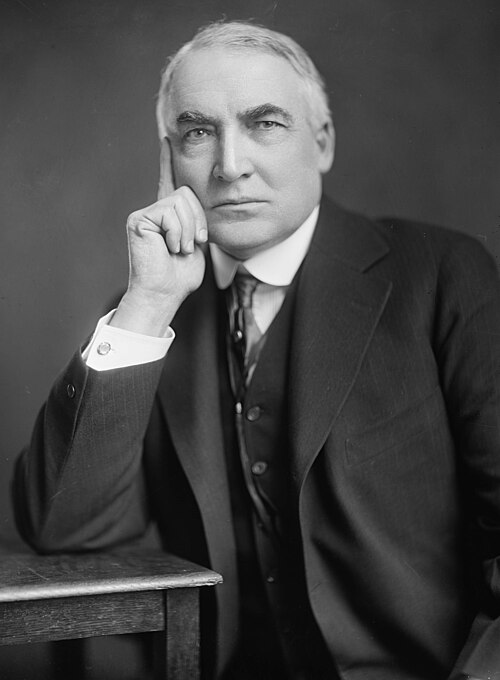 Portrait of Warren G. Harding