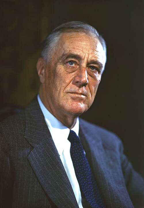 Portrait of Franklin D. Roosevelt