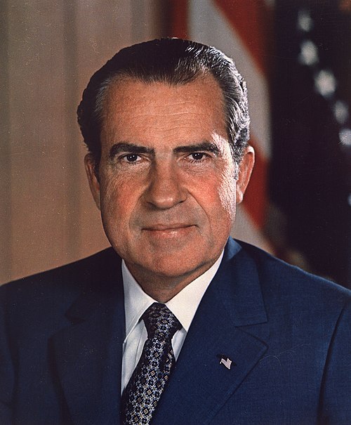 Portrait of Richard Nixon